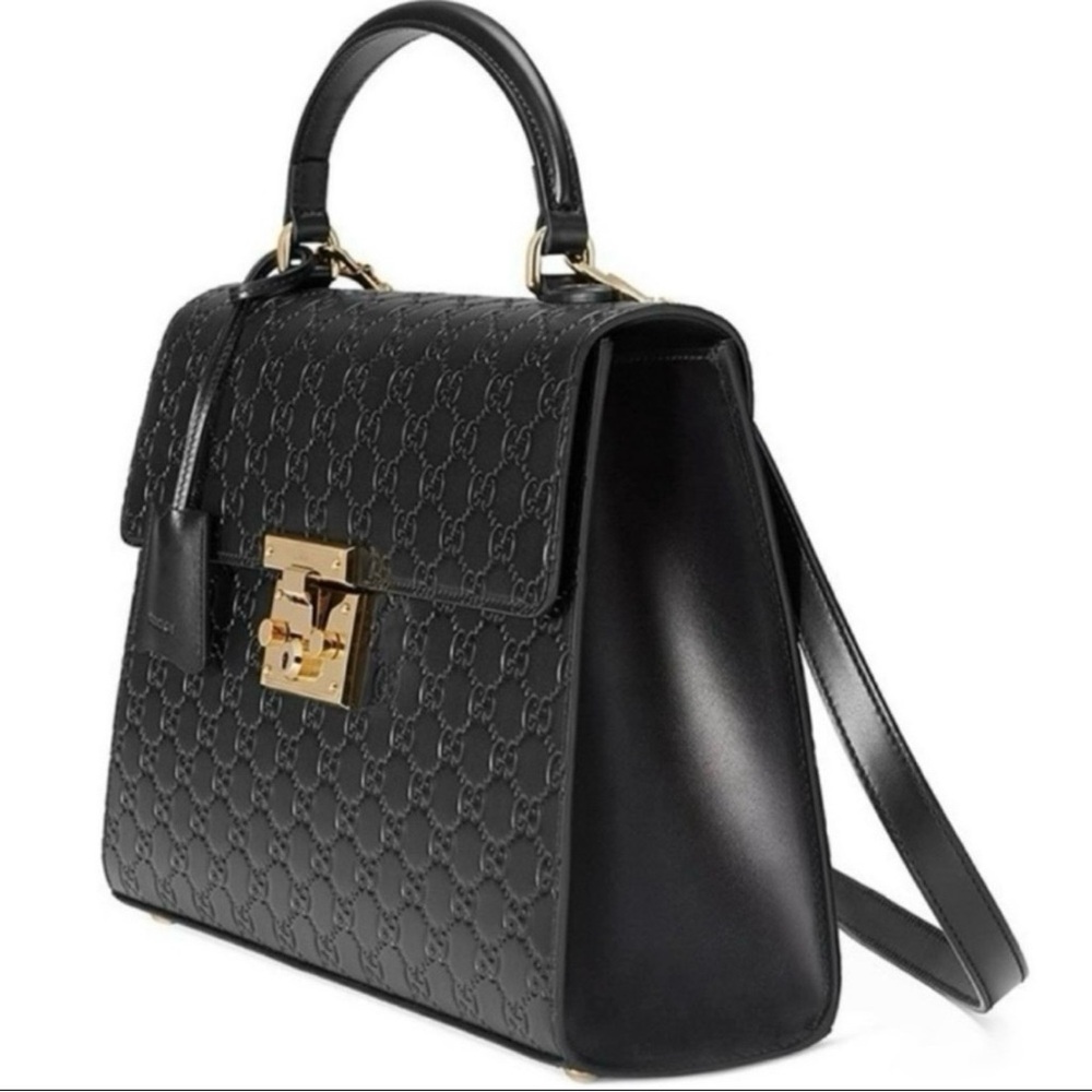 Gucci Guccissima Padlock Top Handle Bag ~ NWT - Picture 2 of 13